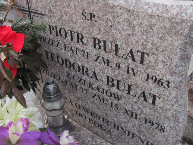 Teodora Bułat 1901 Wieliczka - Grobonet - Wyszukiwarka osób pochowanych