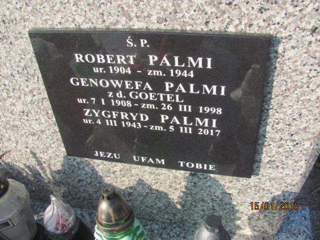 Robert Palmi 1903 Wieliczka - Grobonet - Wyszukiwarka osób pochowanych