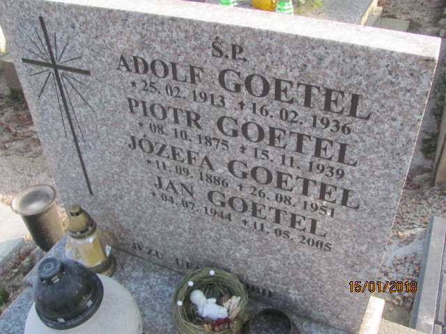 Piotr Goetel 1875 Wieliczka - Grobonet - Wyszukiwarka osób pochowanych