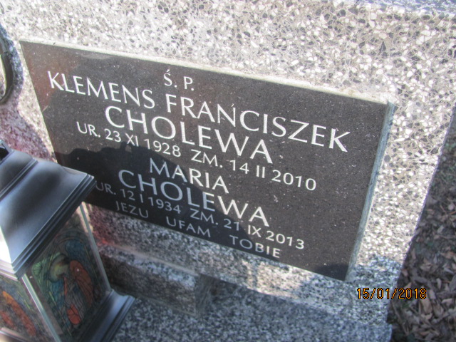 Walenty Cholewa 1880 Wieliczka - Grobonet - Wyszukiwarka osób pochowanych