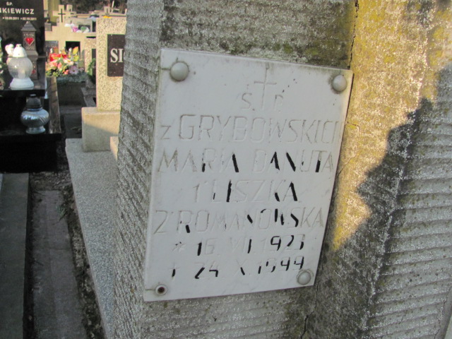 Józefa Grzybowska 1860 Wieliczka - Grobonet - Wyszukiwarka osób pochowanych