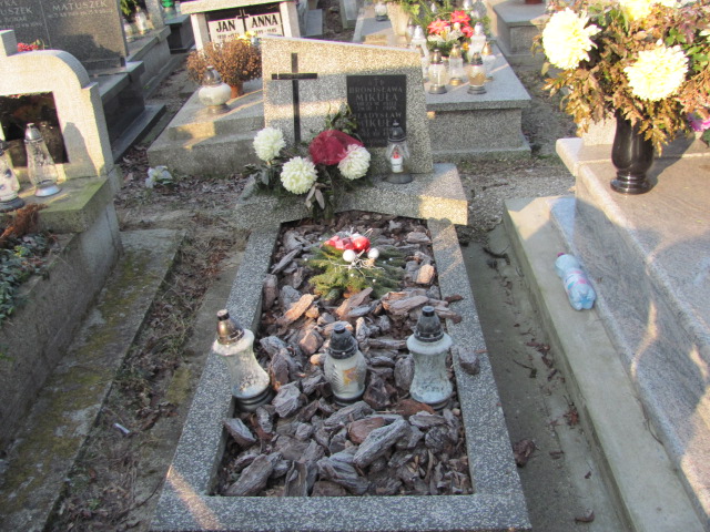 Grób Bronisława Mikuła