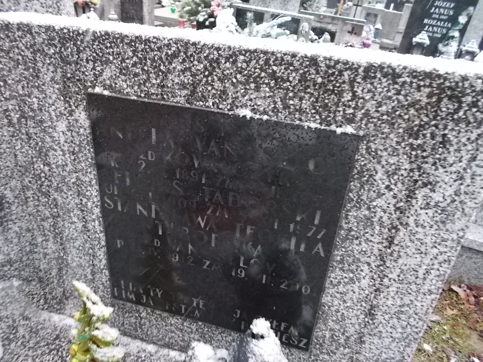 Feliks Taborski 1909 Wieliczka - Grobonet - Wyszukiwarka osób pochowanych