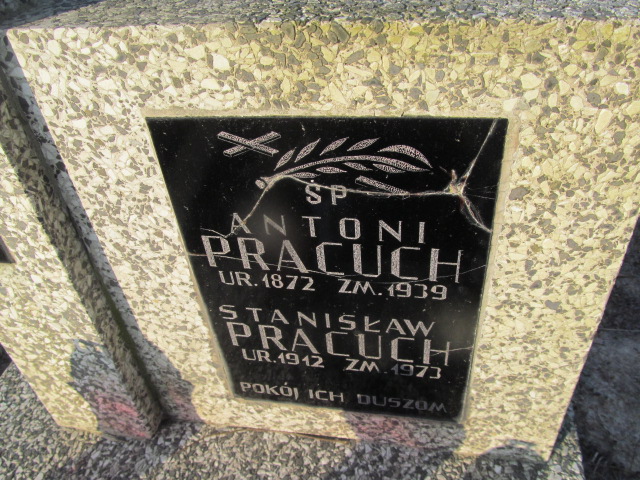 Stanisław Pracuch 1912 Wieliczka - Grobonet - Wyszukiwarka osób pochowanych