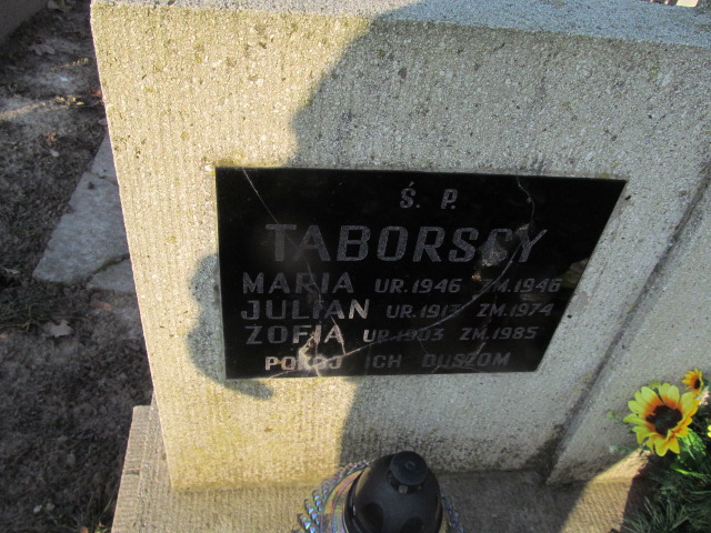 Ignacy Taborski 1870 Wieliczka - Grobonet - Wyszukiwarka osób pochowanych