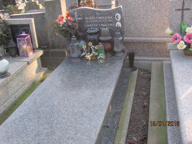 Grób TADEUSZ CHOLEWA