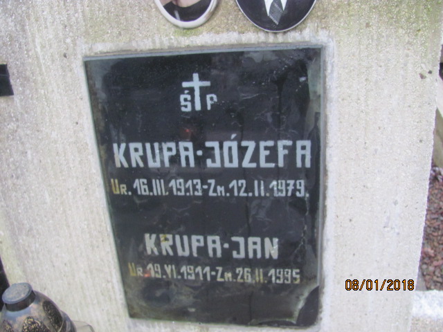 Lucyna Krupa 1940 Wieliczka - Grobonet - Wyszukiwarka osób pochowanych