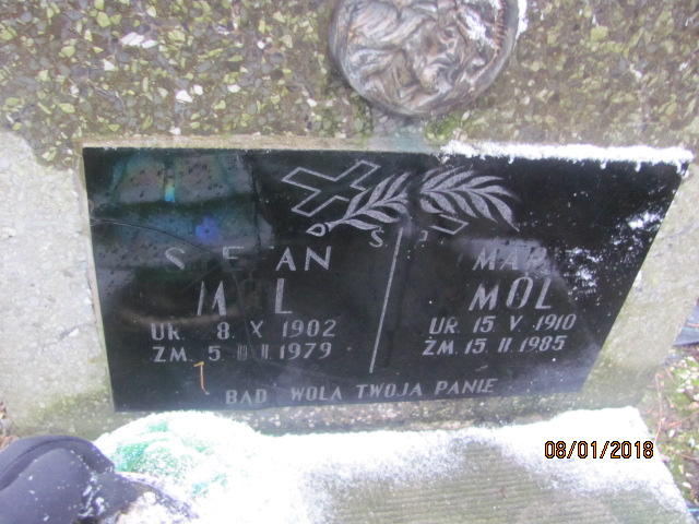 Stefan Mól 1902 Wieliczka - Grobonet - Wyszukiwarka osób pochowanych