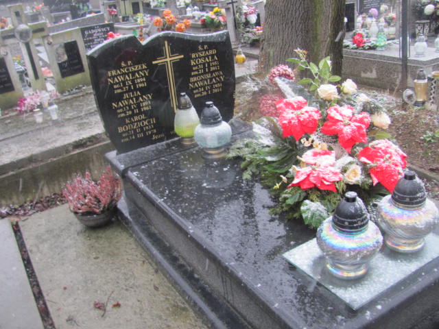 Grób Bronisława Nawalany