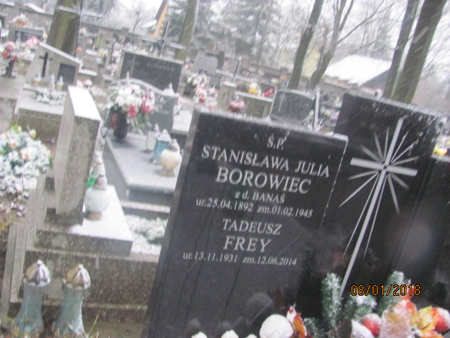 Stanisława Borowiec 1892 Wieliczka - Grobonet - Wyszukiwarka osób pochowanych