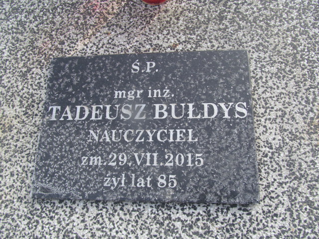 Maria Bułdys 1933 Wieliczka - Grobonet - Wyszukiwarka osób pochowanych