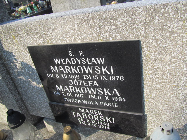 Władysław Markowski 1916 Wieliczka - Grobonet - Wyszukiwarka osób pochowanych