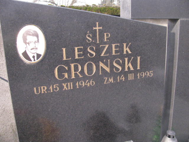 Leszek Groński 1946 Wieliczka - Grobonet - Wyszukiwarka osób pochowanych