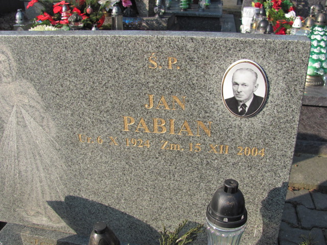 Jan Pabian  1924 Wieliczka - Grobonet - Wyszukiwarka osób pochowanych