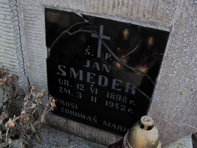 Jan Smęder  1867 Wieliczka - Grobonet - Wyszukiwarka osób pochowanych