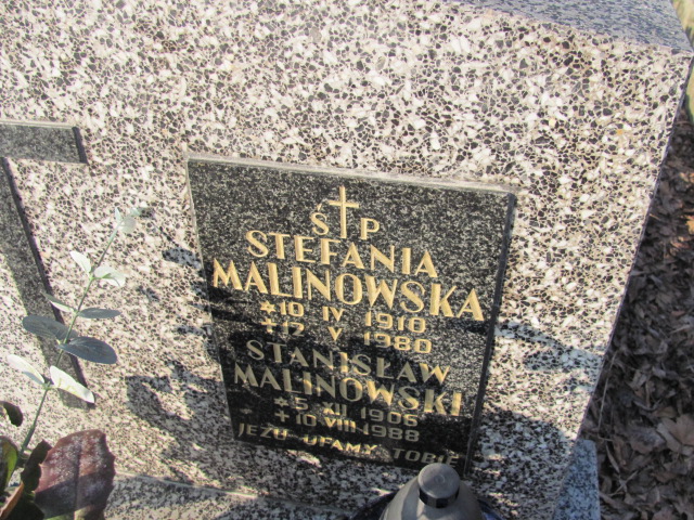 Stanisław Malinowski 1906 Wieliczka - Grobonet - Wyszukiwarka osób pochowanych