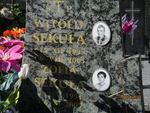 Witold Sekuła 1938 Wieliczka - Grobonet - Wyszukiwarka osób pochowanych