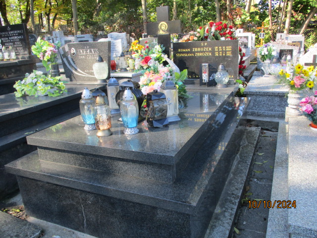 Grób Stanisława Zbrożek