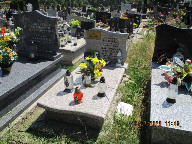 Małgorzata Sykała 1955 Wieliczka - Grobonet - Wyszukiwarka osób pochowanych