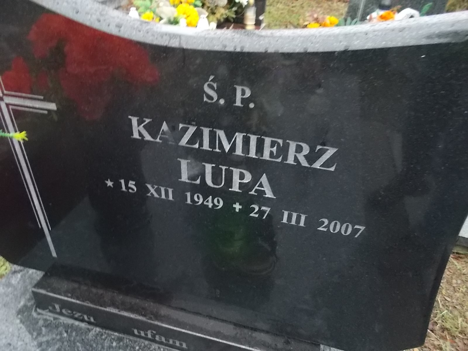 Kazimierz Lupa 1949 Wieliczka - Grobonet - Wyszukiwarka osób pochowanych