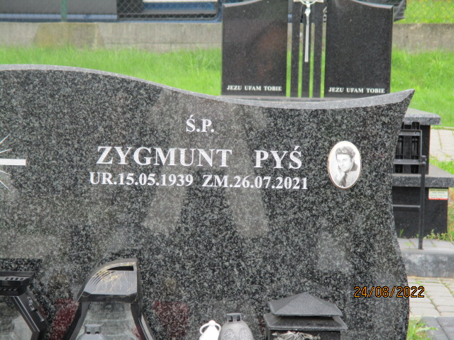 Grób Zygmunt Pyś