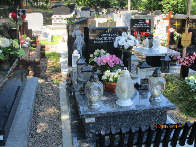 Krystyna Maciejowska 1941 Wieliczka - Grobonet - Wyszukiwarka osób pochowanych