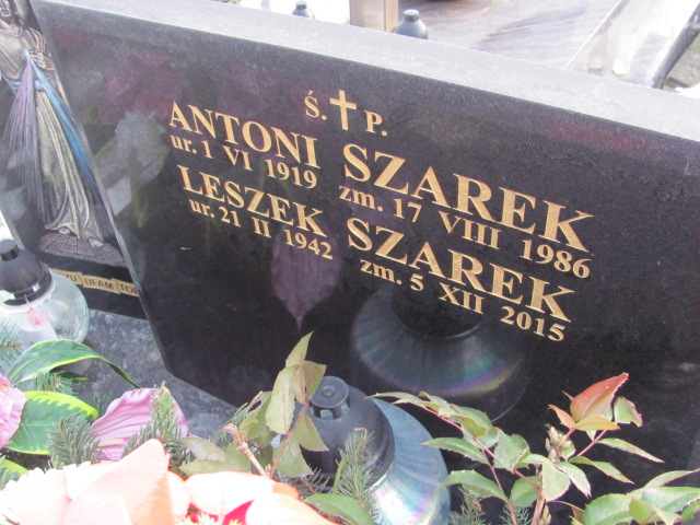 Leszek Szarek 1942 Wieliczka - Grobonet - Wyszukiwarka osób pochowanych
